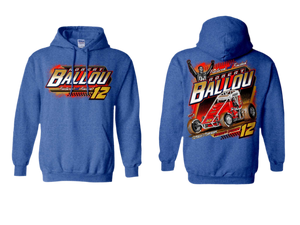2025 Fractured not Finished Hoodie -  Heather Deep Royal
