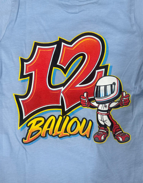 2024 Ballou #1 Fan Blue (Toddler/Youth)
