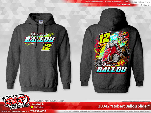 2026 Hoodie - Slider - Dark Heather Grey