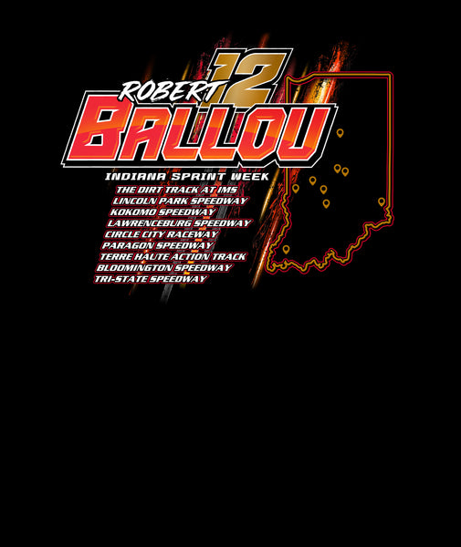 2026 Robert Ballou - Indiana Sprint Week - Black