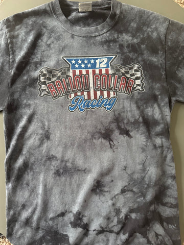 2025 Ballou Collar Racing-  Black Spider Tie Dye