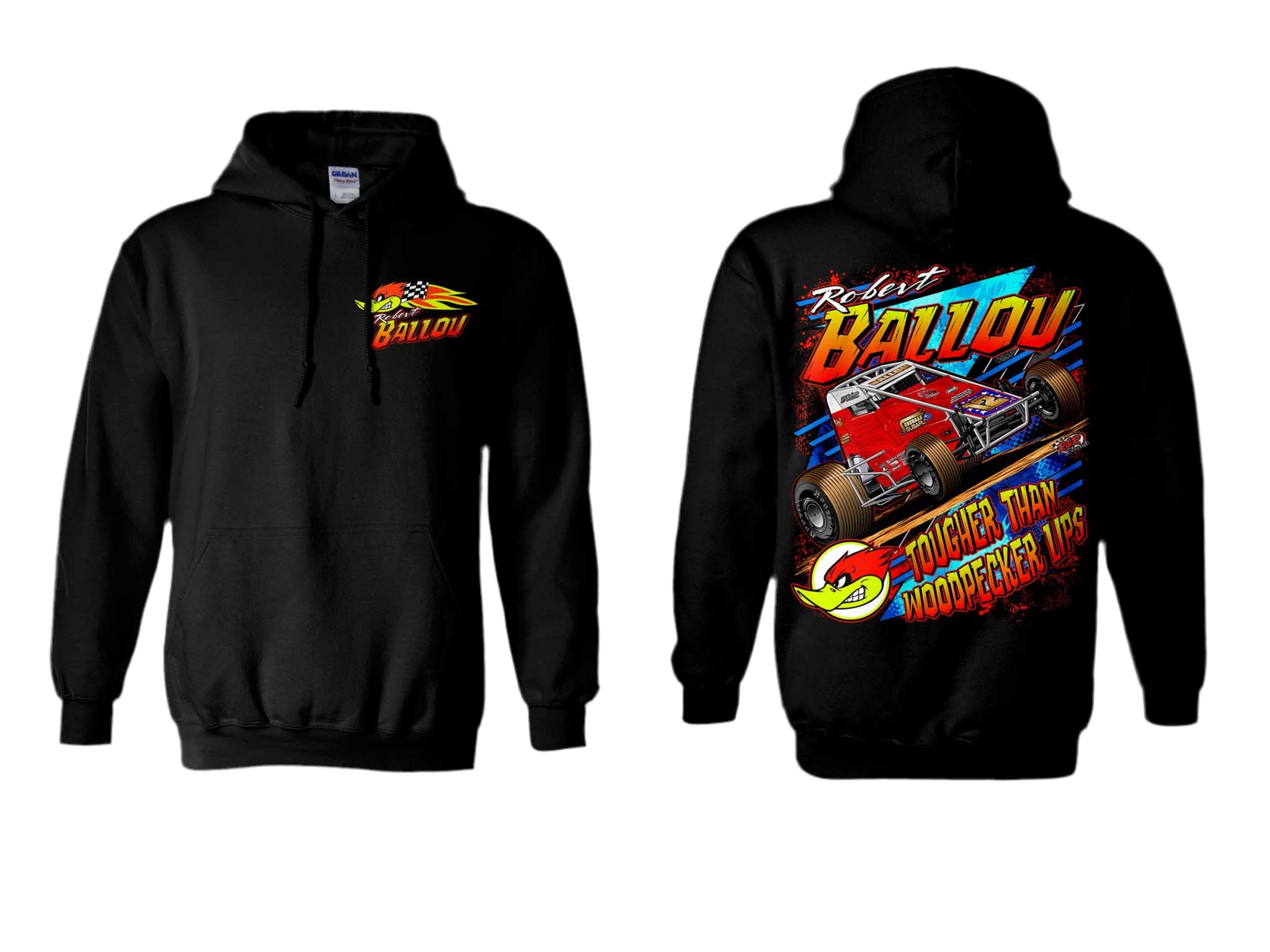 2025 Tougher Than A Woodpecker Hoodie - Black