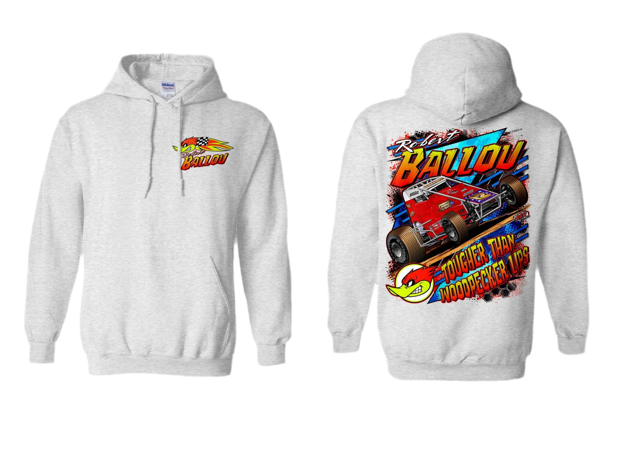 2025 Tougher Than A Woodpecker Hoodie - Ash Gray