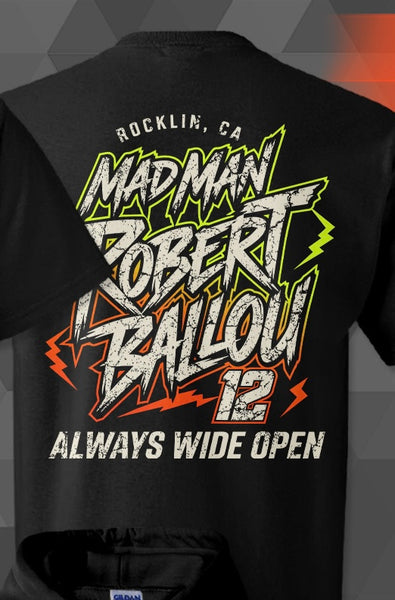 2026 Madman Robert Ballou "Always Wide Open" - Black