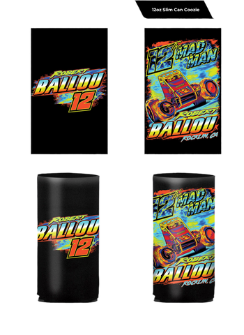 2025 Madman Black Light Koozie - Slim