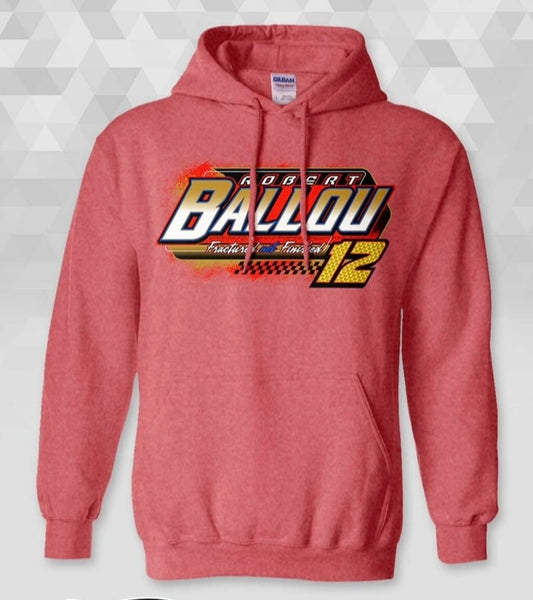 2025 Fractured not Finished Hoodie - Heather Red