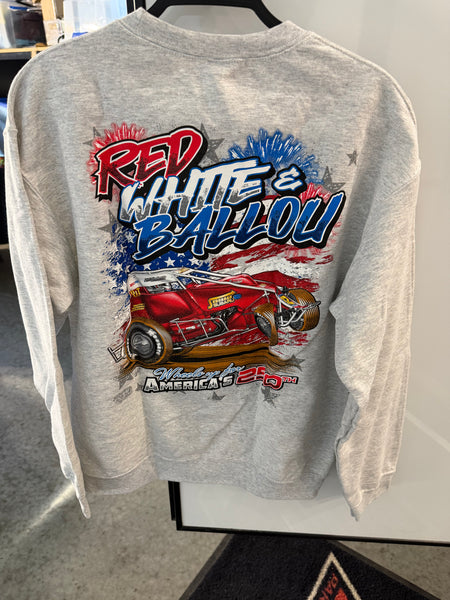 2026 Red, White & Ballou Crew Neck Sweatshirt