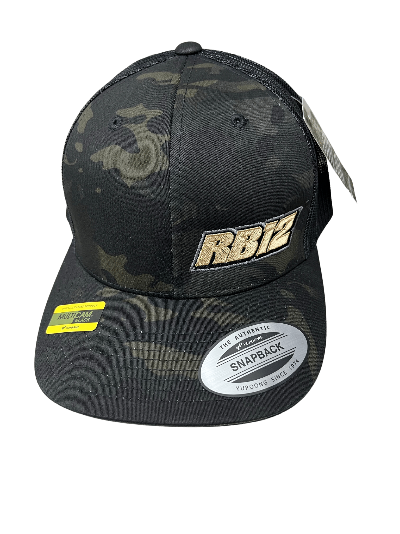 Camo RB #12 Trucker Hat